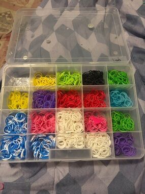 Loom Bracelet Craft Rubber Bands - 20 Compartments